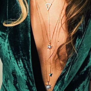 Khaleesi Necklace, Gold, 4 of 4