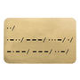 Morse Code I Love You Reveal Wallet Card Keepsake, thumbnail 5 of 10