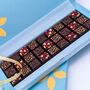 A Gift Box Of Solid Decorated Dark Chocolates, thumbnail 3 of 5