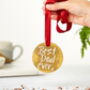 Father's Day 'Best Dad Ever' Chocolate Medal, thumbnail 1 of 6