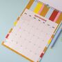 Academic A4 Calendar 2024 2025 | Checks And Stripes, thumbnail 5 of 8