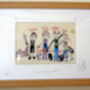 Personalised Family Embroidery Picture, thumbnail 2 of 12