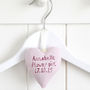 Personalised Hanging Heart Flower Girl Gift, thumbnail 11 of 12