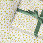 Easter Carrots Wrapping Paper, thumbnail 2 of 3