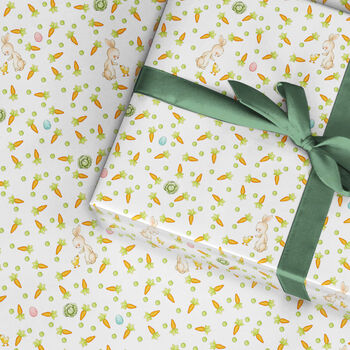 Easter Carrots Wrapping Paper, 2 of 3