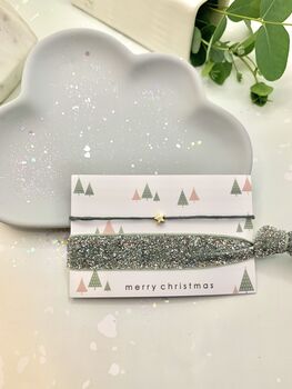 Christmas Bracelet And Hair Tie Stocking Fillers, 8 of 12
