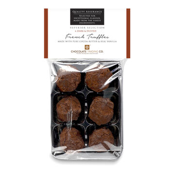 French Chocolate Truffles And Prosecco Mini Gift Hamper, 2 of 4