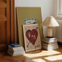 Personalised Forever Heart Couple's Initials Print, thumbnail 11 of 11