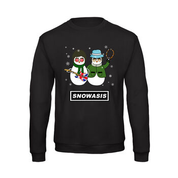 Funny Oasis Christmas Jumper, 3 of 7