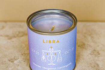 Libra Soy Wax Candle, 2 of 3