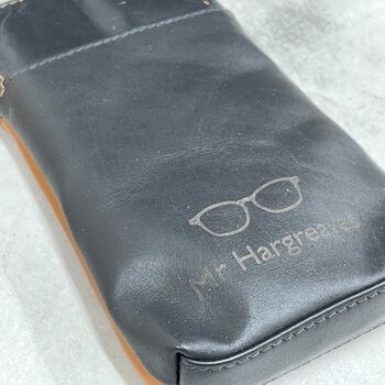 Personalised Leather Glasses Case Gift, 2 of 7