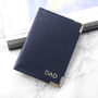 Personalised Navy Leather Passport Cover, thumbnail 6 of 8