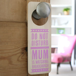 Personalised Door Hanger For Her By The Design Conspiracy ...