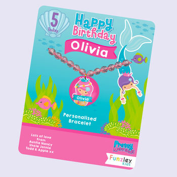 Mermaids Small Birthday Gift Box, 3 of 6