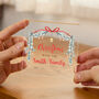 Personalised Christmas Family Name Plaque Gift, thumbnail 2 of 3
