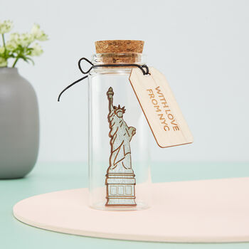 Miniature Eiffel Tower Message Bottle Keepsake Gift, 9 of 11
