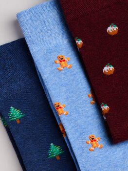 The Festive Feet Giftbox – Luxury Festive Socks, 3 of 9