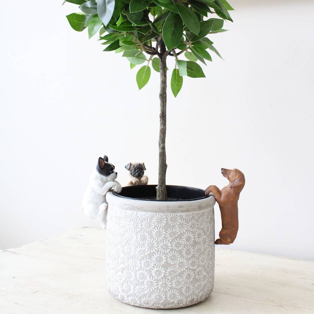 Sausage Dog Pot Hanger Ornament By Ella James