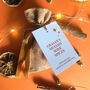 Personalised Modern Mulled Wine Spice Bag, thumbnail 8 of 9