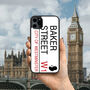 'Baker Street' Sign iPhone Case London British Gift, thumbnail 1 of 2
