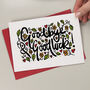 Floral Goodbye And Good Luck Leaving New Job Card, thumbnail 1 of 1