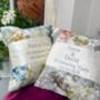 Golden Wedding Cushion, thumbnail 3 of 9