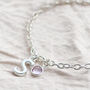 Personalised Birthstone Charm Bracelet, thumbnail 2 of 8