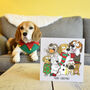 Funny Christmas Dogs Card, thumbnail 4 of 5