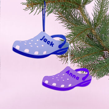 Personalised Clog Hanging Decoration, 5 of 6