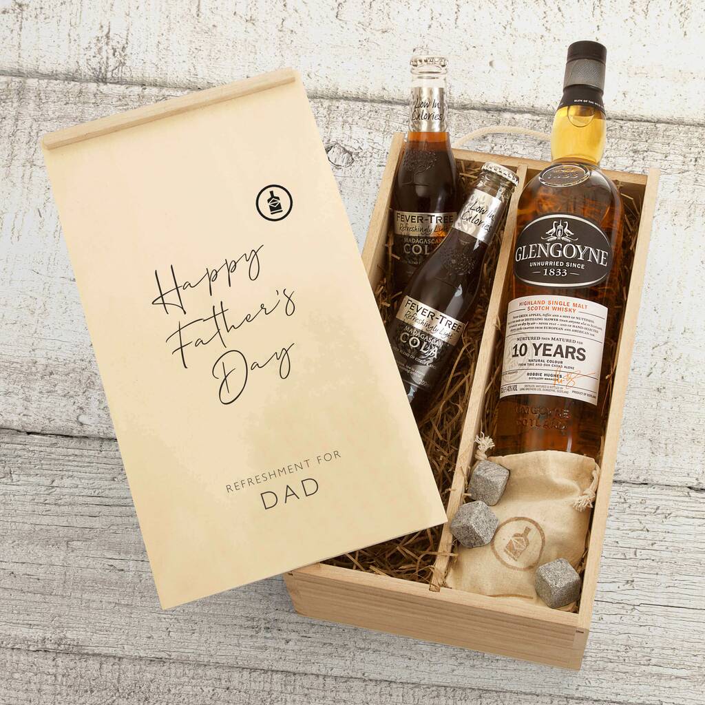 Glengoyne 10 Whisky Fathers Day Personalised Gift, 1 of 5