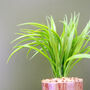 35cm Artificial Grass Plant Contemporary Planter, thumbnail 2 of 3