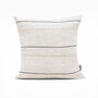 Striped Natural Beige Linen Pillow Cover, thumbnail 5 of 11