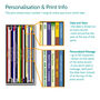 2004 21st Birthday Print Music Number Ones, thumbnail 2 of 9