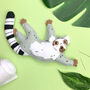 Ronnie The Ringtailed Lemur Felt Sewing Kit, thumbnail 1 of 12