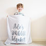 Personalised Baby Snuggle Blanket, thumbnail 3 of 7