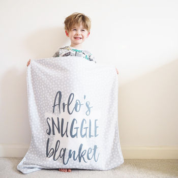 Personalised Baby Snuggle Blanket, 3 of 7