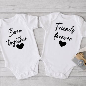Born Together Friends Forever Twin Baby Gifts, 5 of 6