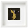 Abstract Shapes Framed Knitted Art, thumbnail 2 of 11