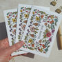 Vintage Florals Thank You Cards And Envelopes, thumbnail 4 of 8