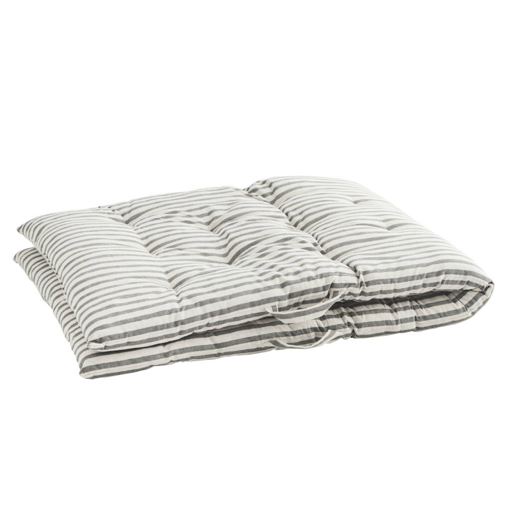 Striped Cotton Floor Mattress By Posh Totty Designs Interiors