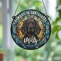 Cocker Spaniel Black Memorial Suncatcher, thumbnail 2 of 6