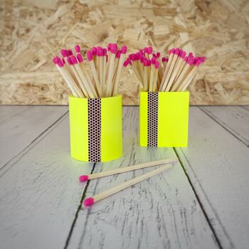 Neon Square And Circle Match Pot Set, 4 of 12