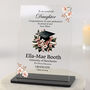 Personalised Graduation Gift For Daughter Acrylic Plaque With Message, thumbnail 1 of 2