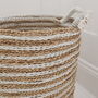 Striped Wicker Baskets, thumbnail 4 of 5