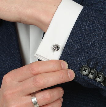 'Tie The Knot' Cufflinks For Men, 2 of 4