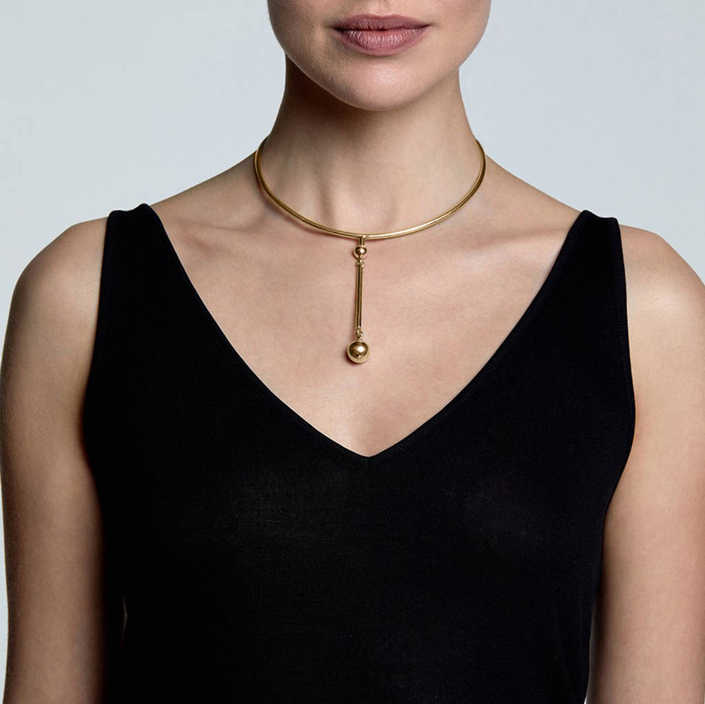 18ct gold vermeil ori necklace by susan caplan | notonthehighstreet.com