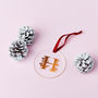Personalised Christmas Letter Decoration, thumbnail 2 of 6