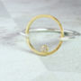 Diamond Orbit Ring, thumbnail 1 of 4