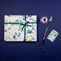 Green Terrazzo Wrapping Paper Set, thumbnail 2 of 7