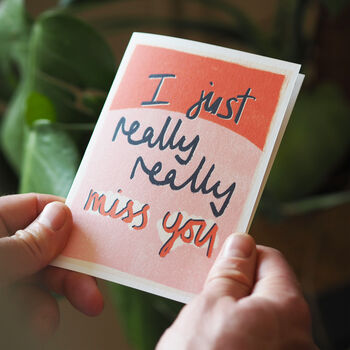 Really Really Miss You Card, 4 of 5